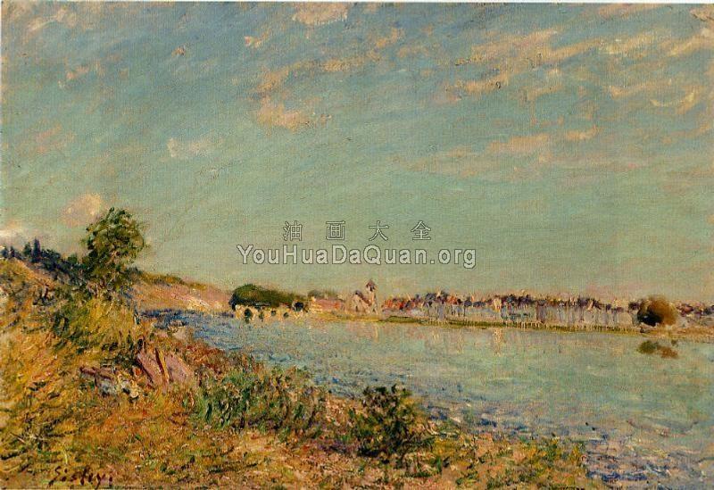 Saint-Mammes - 阿尔弗莱德·西斯莱